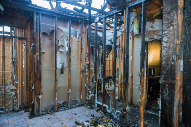 Professional Fire Damage Removal technician working in Sultan, WA